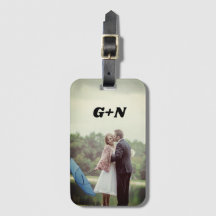 Your photo, personalize, initials, simple