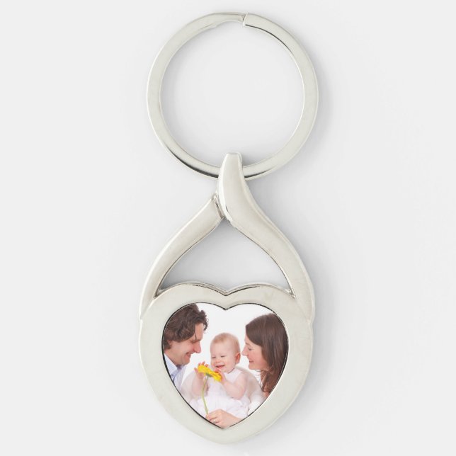 Your Photo Personalized Keychain (Front)