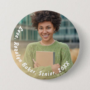 Your Photo Personalized School Photo Button