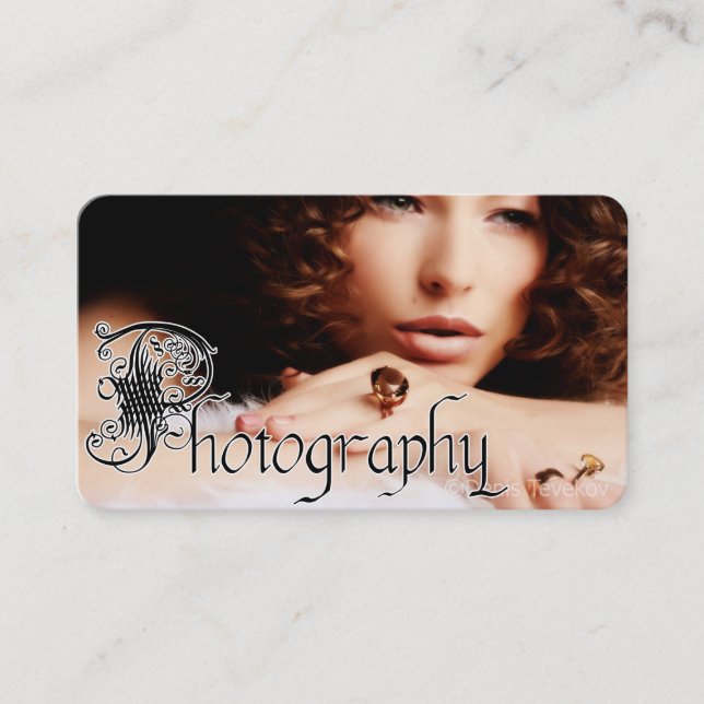 Your Photo Photography Business Card s (Front)