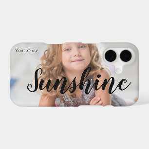 Your Photo Photography Typography Quote iPhone 17 Case