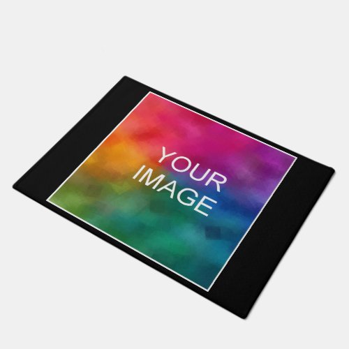 Your Photo Picture Image Logo Here Add Text Cute Doormat