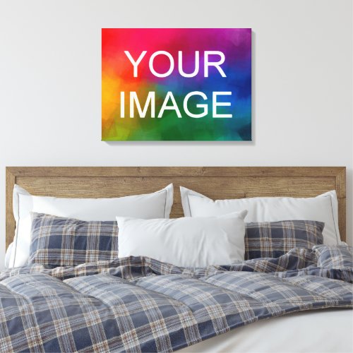 Your Photo Picture Image Logo Template High Class Canvas Print