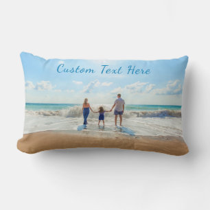 Your Photo Pillow Your with Custom Text