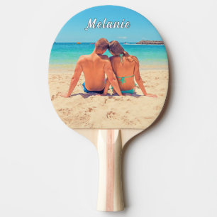 Your Photo Ping Pong Paddle Gift with Custom Name