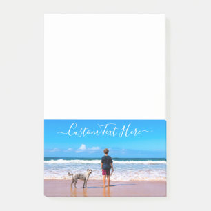 Your Photo Post-it® Notes with Custom Text