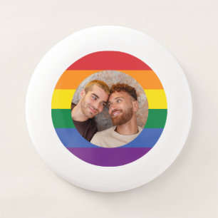 YOUR Photo Rainbow Flag Wham-O Frisbee