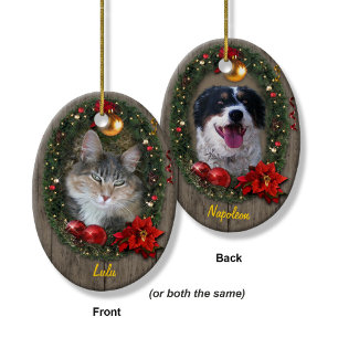 Your Photo(s) Ceramic Ornament