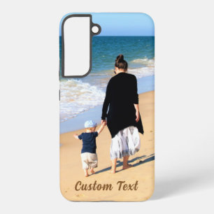 Your Photo Samsung Galaxy Cases with Custom Text