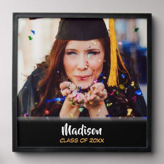 Your Photo School Graduation Peel And Stick Photo Tile (Front Set)