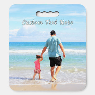 Your Photo Seat Cushion Personalized Text