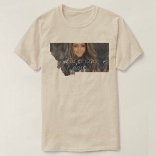 YOUR PHOTO State Of Montana Shape T-shirt