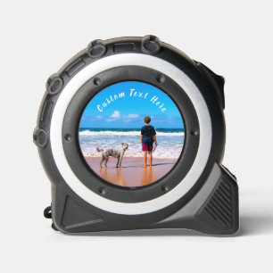 Your Photo Tape Measure with Custom Text Name