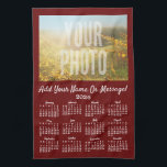 Your Photo Tea Towel Calendar<br><div class="desc">Personalize this 2026 tea towel calendar with your photo and name or message. A fun way to decorate your kitchen.</div>