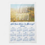 Your Photo Tea Towel Calendar at Zazzle