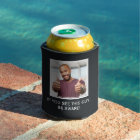 YOUR PHOTO & TEXT custom can cooler