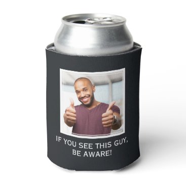 YOUR PHOTO & TEXT custom can cooler