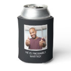YOUR PHOTO & TEXT custom can cooler