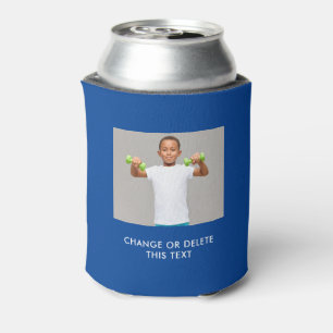 YOUR PHOTO & TEXT custom can cooler