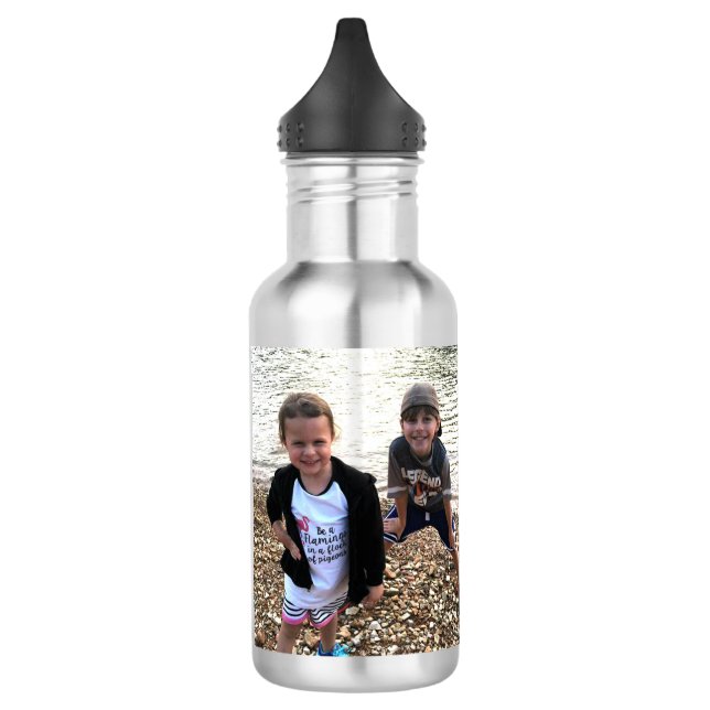 Your photo water bottle (Left)
