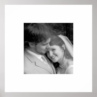 Your Photo Wedding Poster