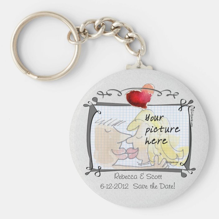 keychain with date