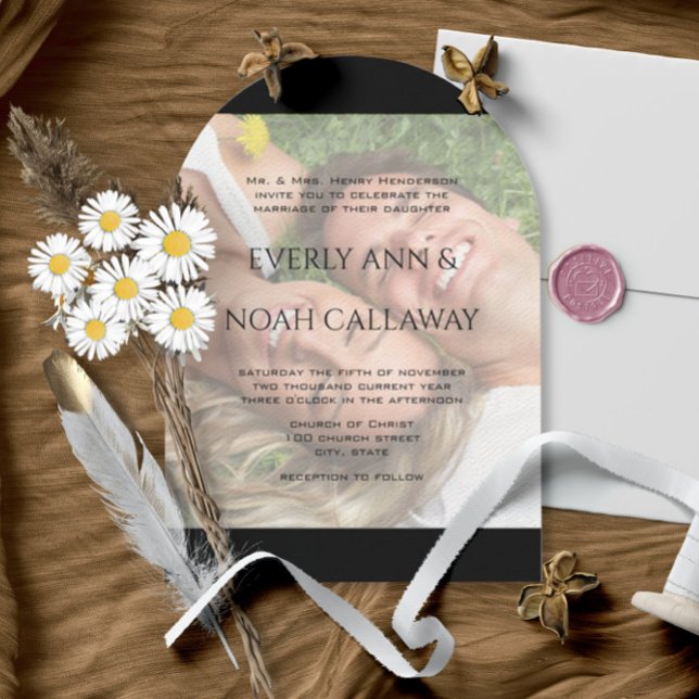 Your Photo Wedding Today I marry my Best Friend Invitation (Creator Uploaded)