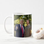Your Photo with President Donald Trump 2024 Funny Coffee Mug