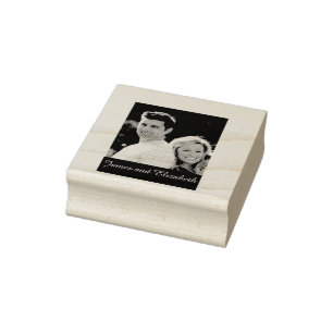 Your Photo Wood Art Stamp