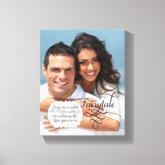 Your Photo Wrapped Canvas Fairytale Print