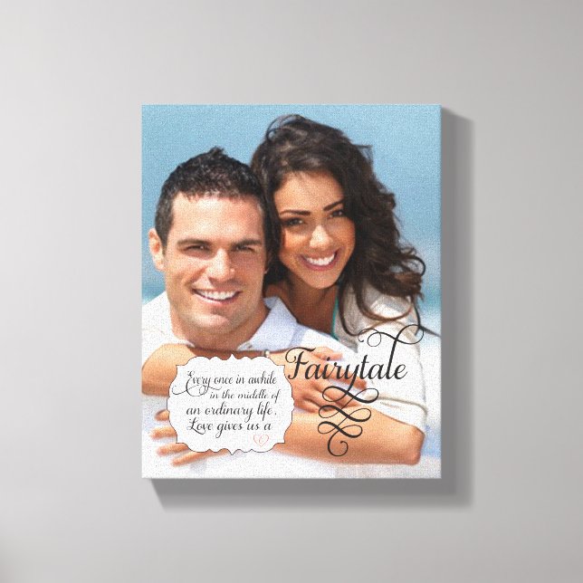 Your Photo Wrapped Canvas Fairytale Print (Front)