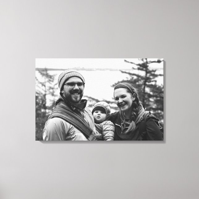 Your Photo Wrapped Canvas Print (Front)