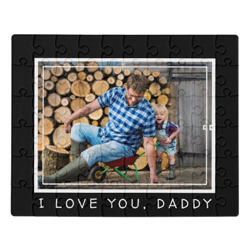 Your Photo  Your Message Jigsaw Puzzle