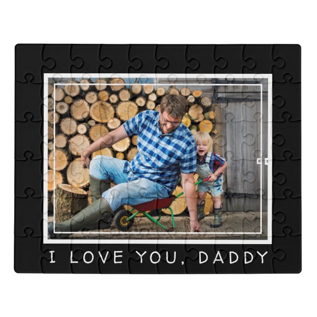 Your Photo | Your Message Jigsaw Puzzle (Puzzle Horizontal)