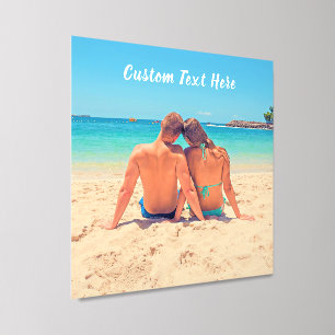 Your Photoand Custom Text Peel and Stick Wall Tile
