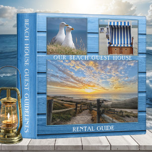 Your Photos Beach Rental Guide Binder