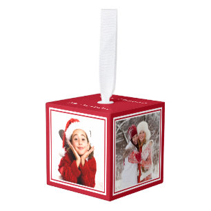YOUR PHOTOS custom Christmas ornament