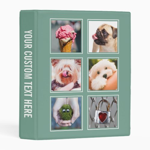 YOUR PHOTOS custom collage template binder