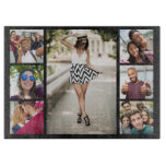 Your Photos Custom Cutting Board at Zazzle