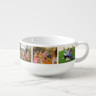 YOUR PHOTOS custom soup mug