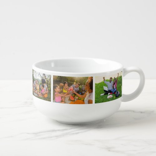 YOUR PHOTOS custom soup mug