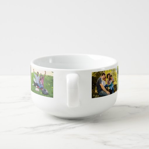 YOUR PHOTOS custom soup mug Zazzle