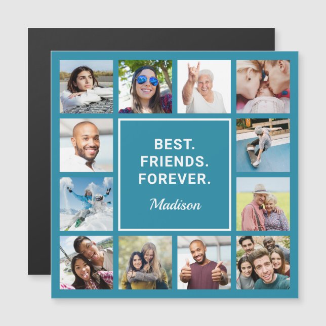 YOUR Photos Custom Text & Color (Front/Back)