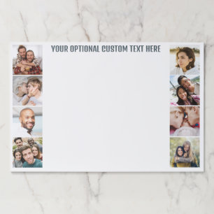 YOUR Photos & Custom Text Paper Pad