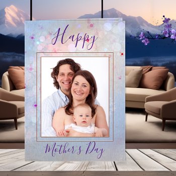 Your Photos Happy Mother's Day Greeting Card by sunnysites at Zazzle
