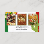 Your Photos Mexican Restaurant Catering Services Business Card