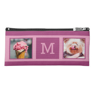 YOUR PHOTOS & MONOGRAM custom pencil case