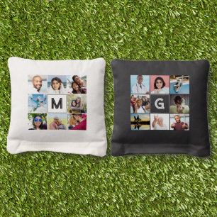 YOUR Photos & Monograms Custom Cornhole Bags