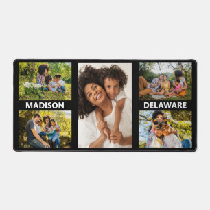 YOUR Photos & Name Desk Mat