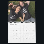 Your Photos on Every Page Calendar<br><div class="desc">Fully Custom and able to be personalized. This calendar has your photo on every page and is sure to delight any of your family members especially mom or grandma.</div>
